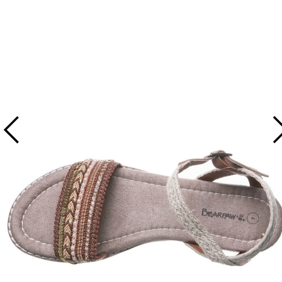 NWT BEARPAW Women's Bali Flat Sandals size 7 - Picture 5 of 8